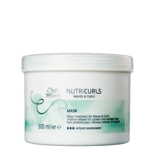 Wella Nutricurls Cachos e Ondas  - Máscara Capilar 500ml 500ml