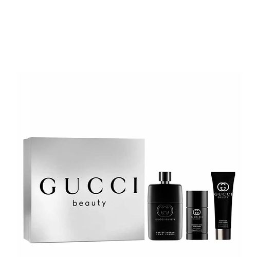 Kit Gucci Guilty EdP Masculino 90ml + Shower Gel + Desodorante NULO