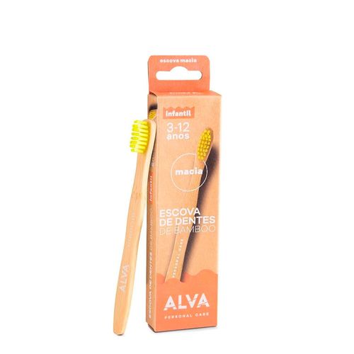 Alva Personal Care - Escova de Dentes Bamboo Infantil NULO Alva Personal Care - Escova de Dentes Bamboo Infantil NULO