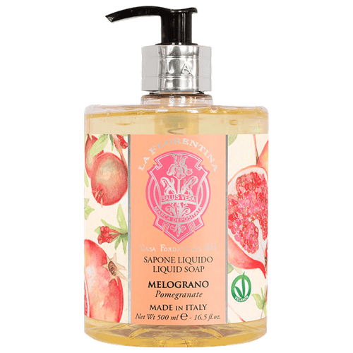 La Florentina Melograno - Sabonete Liquido 500ml 500ml La Florentina Melograno - Sabonete Liquido 500ml 500ml