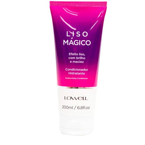 Lowell liso mágico - condicionador 200ml 200ml Lowell liso mágico - condicionador 200ml 200ml