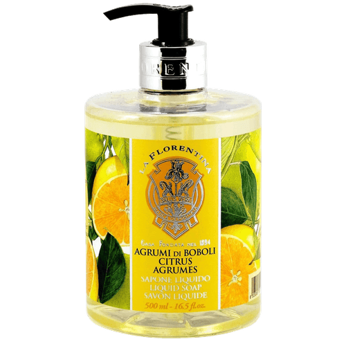 La Florentina Agrumi Di Boboli Citrus - Sabonete Liquido 500ml 500ml La Florentina Agrumi Di Boboli Citrus - Sabonete Liquido 500ml 500ml