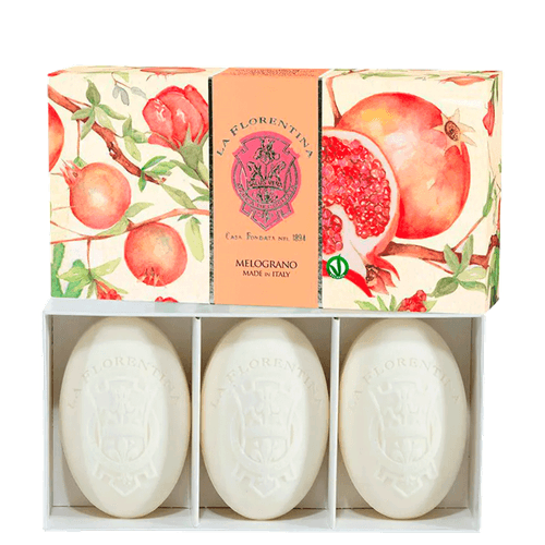 La Florentina Melograno - Sabonete Em Barra 3x150g NULO