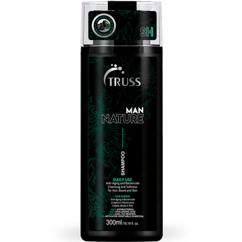Truss Man Nature - Shampoo Antibactericida 300ml 300ml
