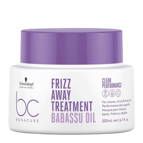 Schwarzkopf Bc Bonacure Frizz Away - Máscara de Tratamento 200ml 200ml
