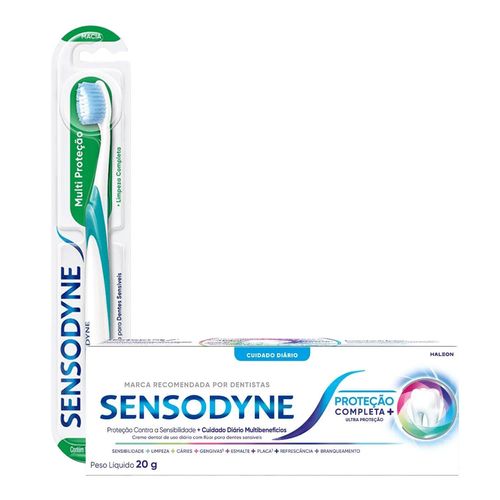 Kit-Sensodyne-Creme-Dental-Protecao-Completa-20g---Escova-de-Dente-Multiprotecao-1-Unidade