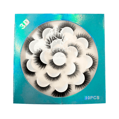 Kit Miss Frandy Cílios Postiços com 10 Pares Kit Miss Frandy - Cílios Postiços com 10 Pares NULO Kit Miss Frandy Cílios Postiços com 10 Pares Kit Miss Frandy - Cílios Postiços com 10 Pares NULO