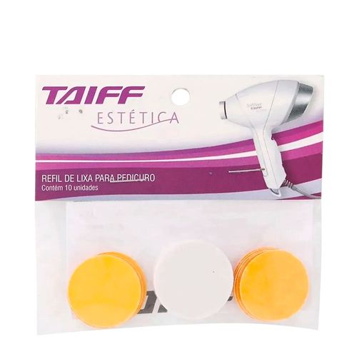 Taiff Estética Soft Feet - Refil de Lixa para Pedicuro 10 Unidades NULO