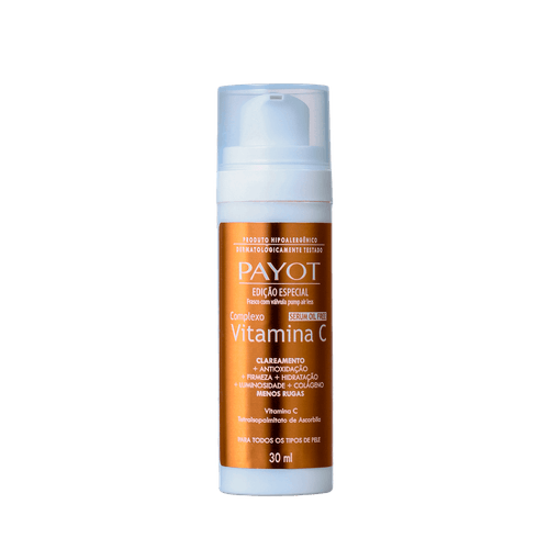 Payot Complexo Vitamina C - Sérum Redutor de Linhas 30ml 30ml Payot Complexo Vitamina C - Sérum Redutor de Linhas 30ml 30ml