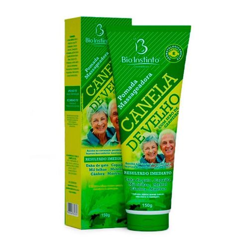 Pomada Massageadora Canela De Velho Bio Instinto 150g