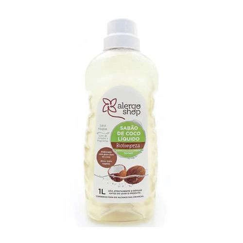 Lava Roupas Biolimpeza Hipoalergênico Alergoshop 1l