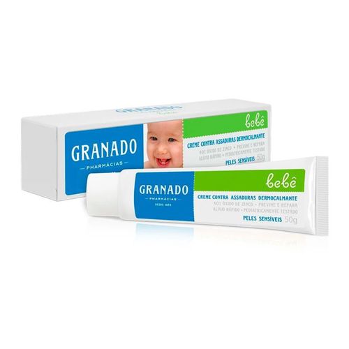 Creme Contra Assaduras Dermocalmante Granado 50g Creme Contra Assaduras Dermocalmante Granado 50g