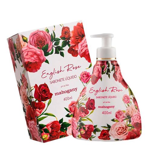 Sabonete Líquido English Rose Mahogany 400ml