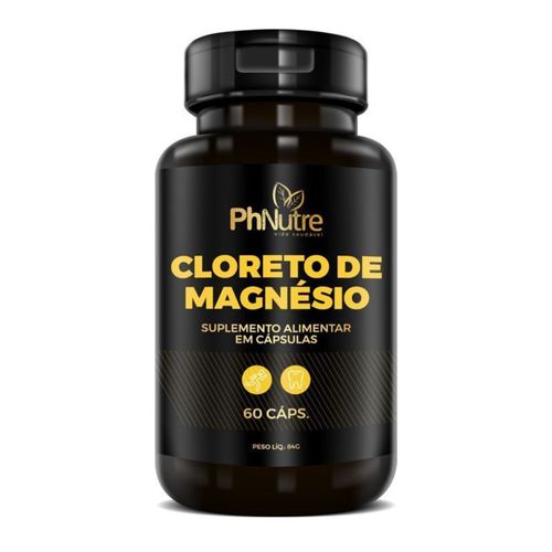 Cloreto de Magnésio Phnutre 60 cápsulas