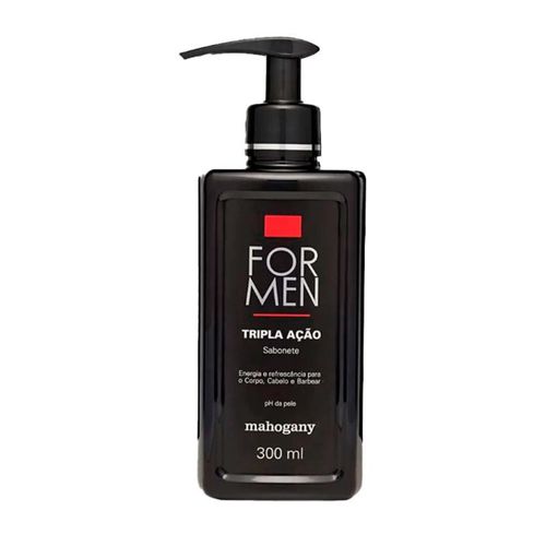 Sabonete For Men Tripla Ação Mahogany 300ml