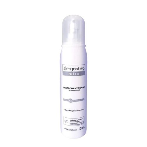 Desodorante Spray Masculino Noir Hipoalergênico Alergoshop 100ml