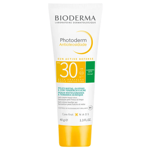 Protetor Solar Facial Antioleosidade FPS 30 Photoderm Pele oleosa 40g