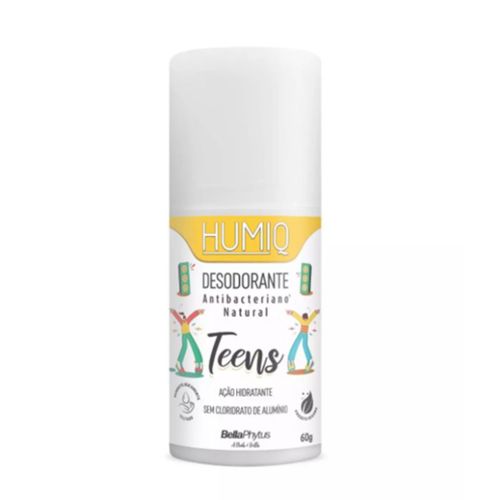 Humiq Teens Desodorante Natural Bellaphytus 60g Humiq Teens Desodorante Natural Bellaphytus 60g