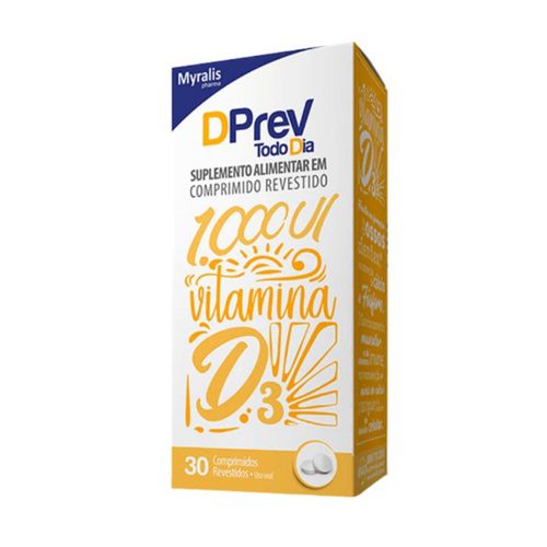 Dprev Todo Dia 1.000ui Myralis 30cpr Dprev Todo Dia 1.000ui Myralis 30cpr