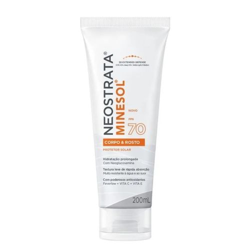 Neostrata Minesol Corpo e Rosto FPS70 200ml Neostrata Minesol Corpo e Rosto FPS70 200ml
