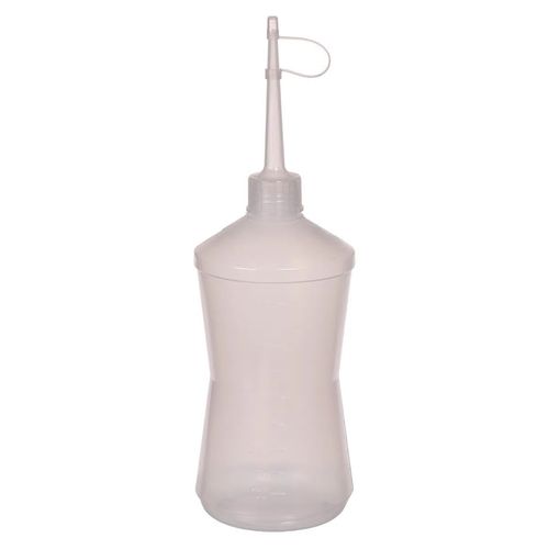 Almotolia Plástica - Transparente - Reta - 500ml