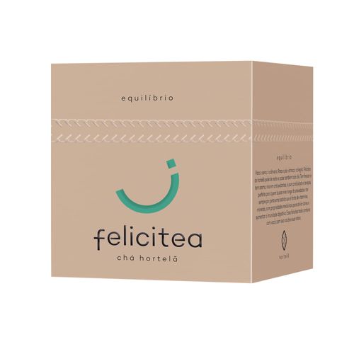 Chá Hortelã Felicitea 15 Saches 30g