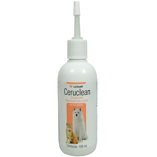 Ceruclean 100ml Solução Para Higienização dos Ouvidos Para Cães e Gatos Ceruclean 100ml Solução Para Higienização dos Ouvidos Para Cães e Gatos