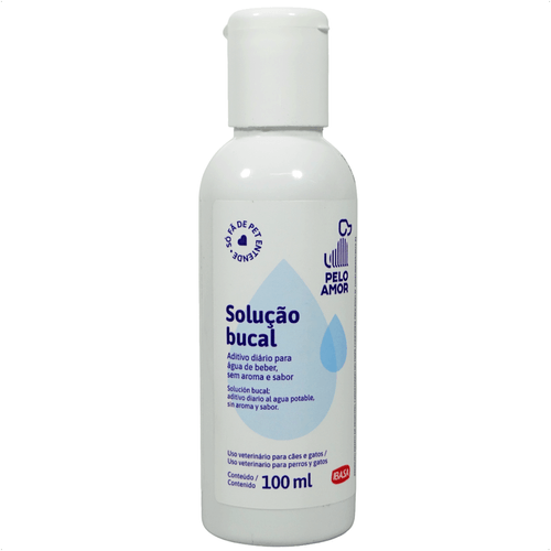 SOLUÇÃO BUCAL IBASA 100ML PARA CÃES E GATOS Solução Bucal Ibasa 100ml