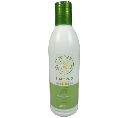 Shampoo Natural Propovets Própolis Verde Cães Gatos Equinos 300ml Shampoo Natural Propovets Própolis Verde Cães Gatos Equinos 300ml