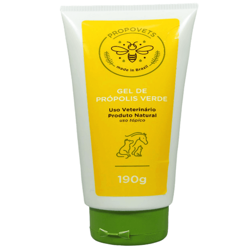Gel Natural Propovets Própolis Verde Cães Gatos Equinos 190g