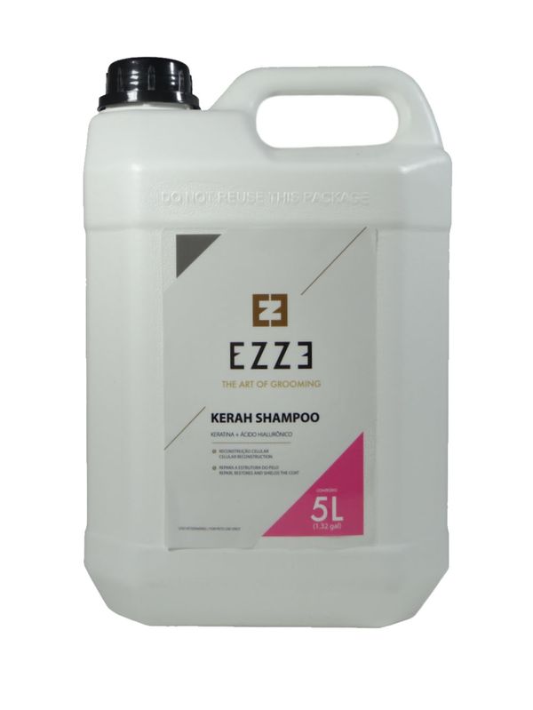 Shampoo Kerah 5L P/ Cães e Gatos - Ezze