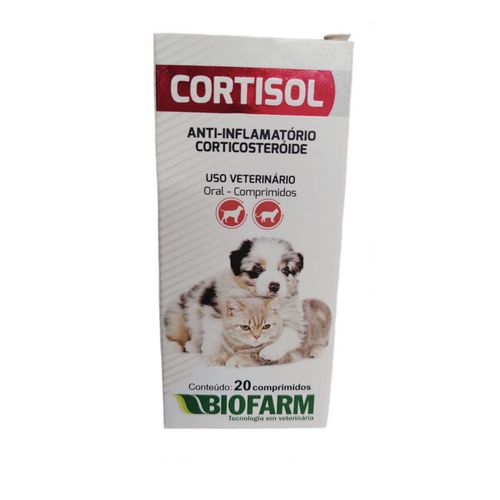 Cortisol Biofarm c/ 20 comp. Cortisol Biofarm c/ 20 comp.
