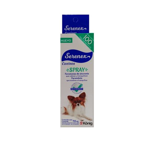 Serenex Spray 70ml P/ Cães - Konig Serenex Spray 70ml P/ Cães - Konig