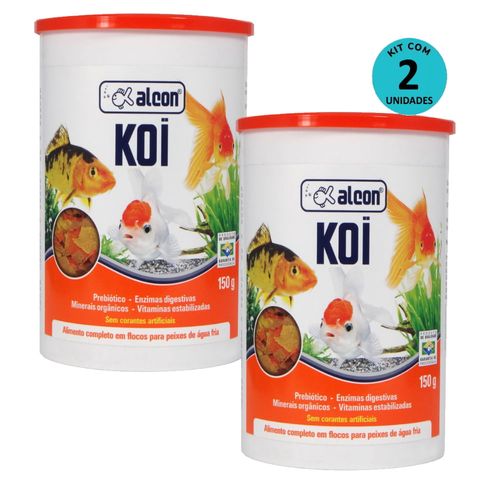 Kit 2 Ração Alcon Koi 150g