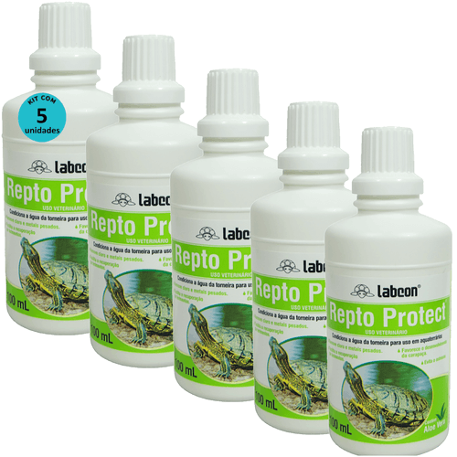 Kit Alcon Labcon Repto Protect 100ml C/ 5 unidades