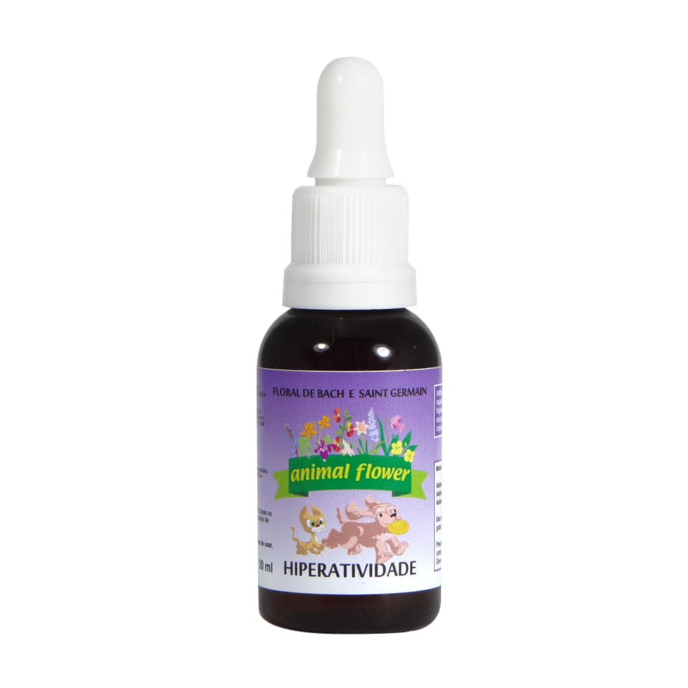 Floral Hiperatividade 30ml gotas- Animal Flower