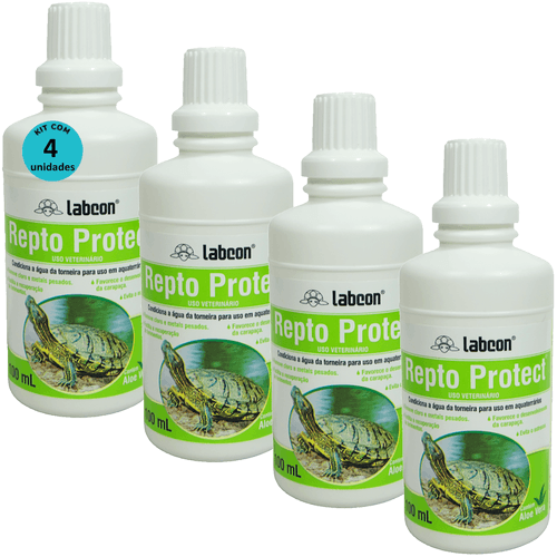Kit Alcon Labcon Repto Protect 100ml C/ 4 unidades