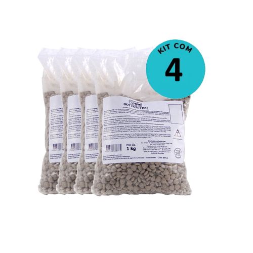 Kit Ração Alcon Bottom Fish 1kg C/ 4 unidades Kit Ração Alcon Bottom Fish 1kg C/ 4 unidades