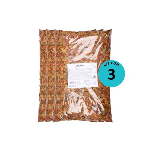 Kit Ração Alcon Basic 1kg C/ 3 unidades Kit Ração Alcon Basic 1kg C/ 3 unidades