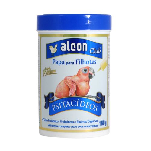 Ração Alcon Club Papa Filhote Psitacídeos Super Premium 160g Ração Alcon Club Papa Filhote Psitacídeos Super Premium 160g