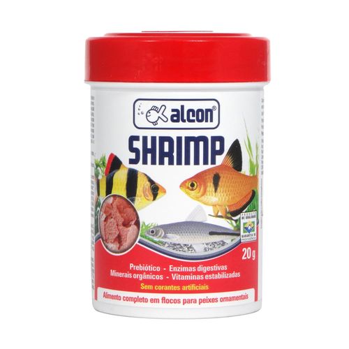 Ração Alcon Shrimp Flocos 20g