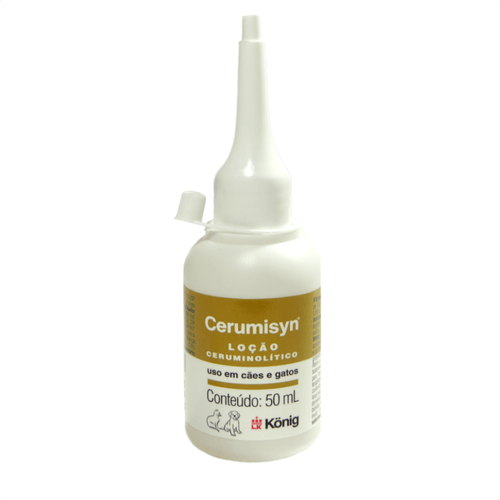 Loção Ceruminolítico Cerumisyn König 50ml Loção Ceruminolítico Cerumisyn König 50ml