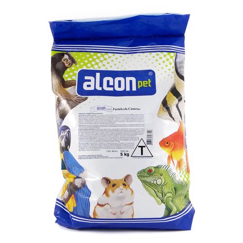 Ração Alcon Farinhada c/ Ovos Canário 5kg Ração Alcon Farinhada c/ Ovos Canário 5kg