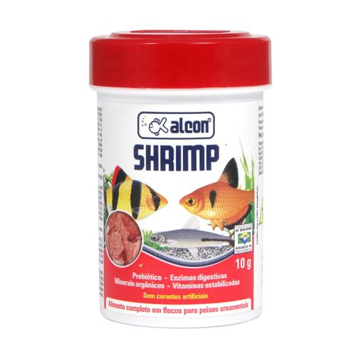 Ração Alcon Shrimp Flocos 10g