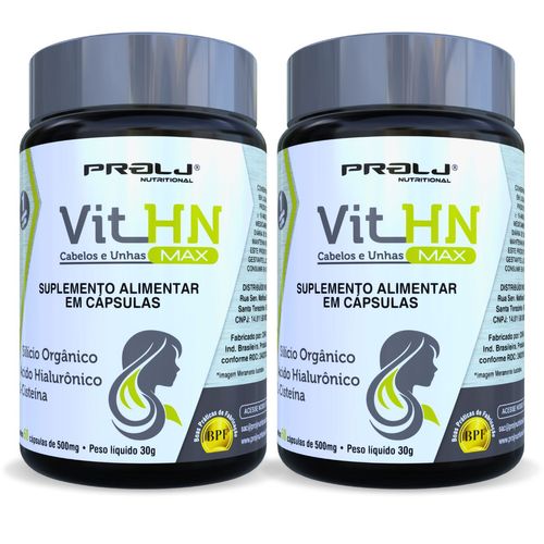 VIT HN MAX 500G 60 CÁPSULAS GEL KIT 2