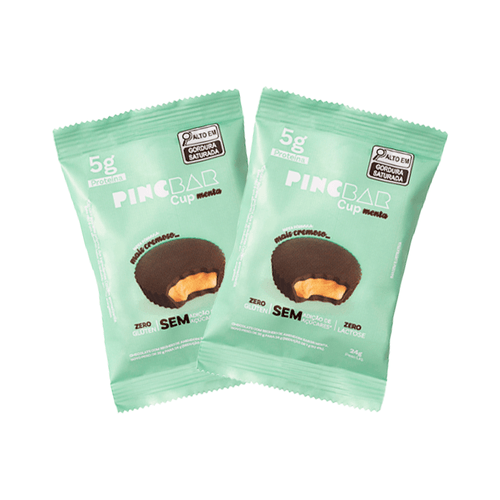 Kit 2X: Snack Proteico Menta Pinc Cup 24g Kit 2X: Snack Proteico Menta Pinc Cup 24g