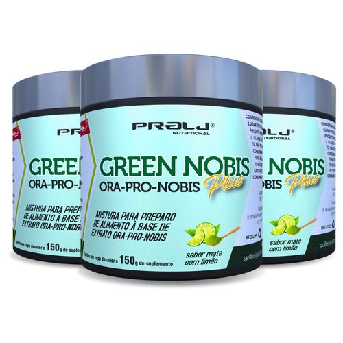 GREEN NOBIS ORA PRO NOBIS EM PÓ KIT 3