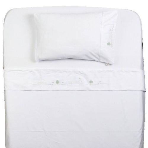 Lençol Berço e Mini Cama Malha Clássico Ovelhinhas D´Bella for Baby