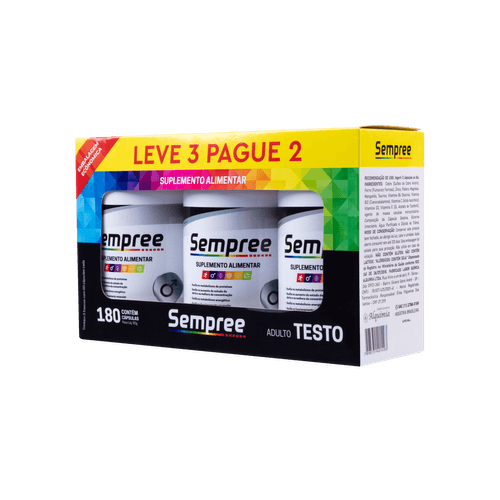 Sempree Testo Kit 180 cápsulas Sempree Testo Kit 180 cápsulas