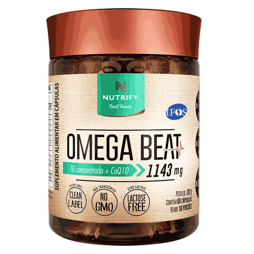Ômega Beat - 60 cápsulas 60 cápsulas Neutro 60 Cápsulas
